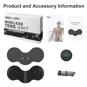 เครื่องกระตุ้นกล้ามเนื้อแบบพกพา DOMAS+ SM9125A EMS สำหรับการฝึกซ้อม 19 ระดับความแรง 8 โหมด เครื่องนวดไฟฟ้าแบบชาร์จได้ - Product Image 4