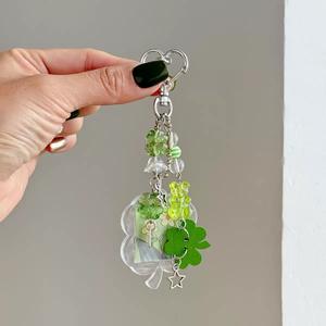 Llavero de Trébol de Cuatro Hojas con Logotipo Personalizado, Impermeable, Ligero, Súper Atractivo, Bolsa de Regalo Promocional - Product Image 4