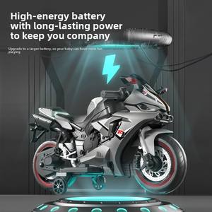 <span class=keywords><strong>Moto</strong></span> électrique pour enfants de 2 à 8 ans, vente chaude 2026, <span class=keywords><strong>moto</strong></span> à 4 roues, jouet à roulettes avec télécommande pour tout-petits, cadeau - Product Image 2