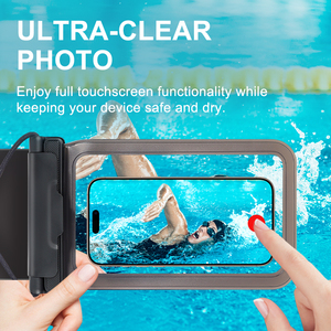 Nueva Bolsa Impermeable para Teléfono Celular con Estructura Impermeable IPX8, Logotipo Personalizado, Funda Impermeable para Teléfono, Compatible con Teléfonos Inteligentes de 7.5 Pulgadas - Product Image 4