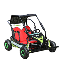 Nouveau design 2026, UTV électrique 800W 48V, kart tout-terrain adapté aux enfants et aux adultes, avec une vitesse de 40 km/h et 2 sièges