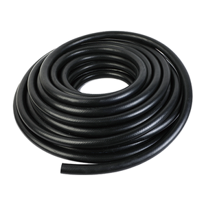 Tuyau en caoutchouc tressé noir 1 pouce 40 bars, multi-usages, pour transfert et décharge d'air, eau, huile, carburant, diesel - Product Image 3