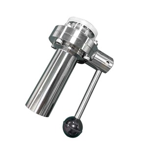Wenxiang Butterfly Valve 304/316 Stainless Steel <b>Quick</b> Install Sanitary Manual With <b>Clamp</b> And Chuck For Water Application - Product Image 3