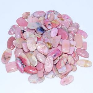 Lote al por mayor de piedras preciosas de tamaño libre de grado AAA + de cabujón de ópalo Rosa natural para diseñadores y suministros de joyería hechos a mano - Product Image 4