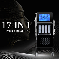 Appareil de soin du visage à l'oxygène Hydra, qualité salon, nettoyage des pores hydro, raffermissement de la peau, hydratation
