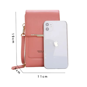 Soft Leather Wallet Touch Screen <strong>Cell</strong> <strong>Phone</strong> Purse Fashion Crossbody Shoulder <strong>Bags</strong> for Women - Product Image 6