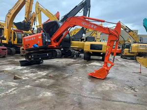 Mini pelle Hitachi Zaxis 60 d'occasion, fabrication coréenne, 6 tonnes, Zx60-5, moteur Yanmar, pompe Kawasaki, certifiée EPA CE, pour l'agriculture - Product Image 3