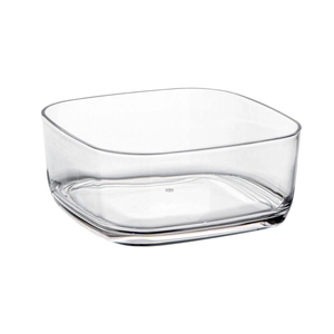 <b>Large</b>-capacity Eco-Friendly Transparent Acrylic Modern Food Salad Serving and Stirring Container with Utensils Included - Product Image 1