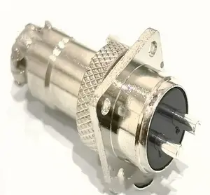 GX12/GX16/GX20方形法兰插头法兰板航空插头电缆连接器<span class=keywords><strong>2</strong></span>/<span class=keywords><strong>3</strong></span>/4/5/6/7/8/9/10/12/14/15Pin公 + 母 - Product Image 1