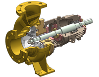 API610 Type OH2 Pompe pour procédés pétroliers et chimiques