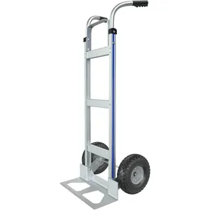 Heavy Duty Hand Truck with Stair Climber, Aluminum Dolly Cart for Moving Furniture, Electrical Appliances, Large Cartons