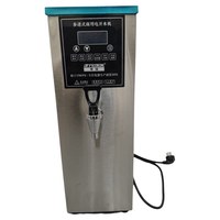 Calentador de Agua Eléctrico Comercial Automático de Acero Inoxidable con Calentamiento por Pasos, Anti-quemaduras en Seco, Portátil, para Sobremesa