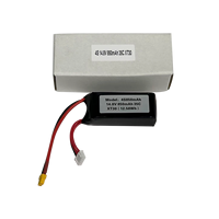 Batterie Lipo FPV Lipo Drone 4S 14.8V 850mAh 35C 70C batterie Lipo pour Drones de football RC avec connecteur XT60