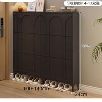 Meuble à chaussures intégré pour l'entrée de la maison, organisateur de chaussures, armoire à chaussures