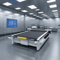 Machine de découpe CNC à plat haute vitesse pour préimprégnés en fibre de carbone, aramide et mousse EVA