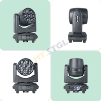 LED Mini 7x40W RGBW Moving Head Light Farbmischung Zoom Pixel Wash RDM Bühnenbeleuchtung für DJ Club Party Konzert Event Show
