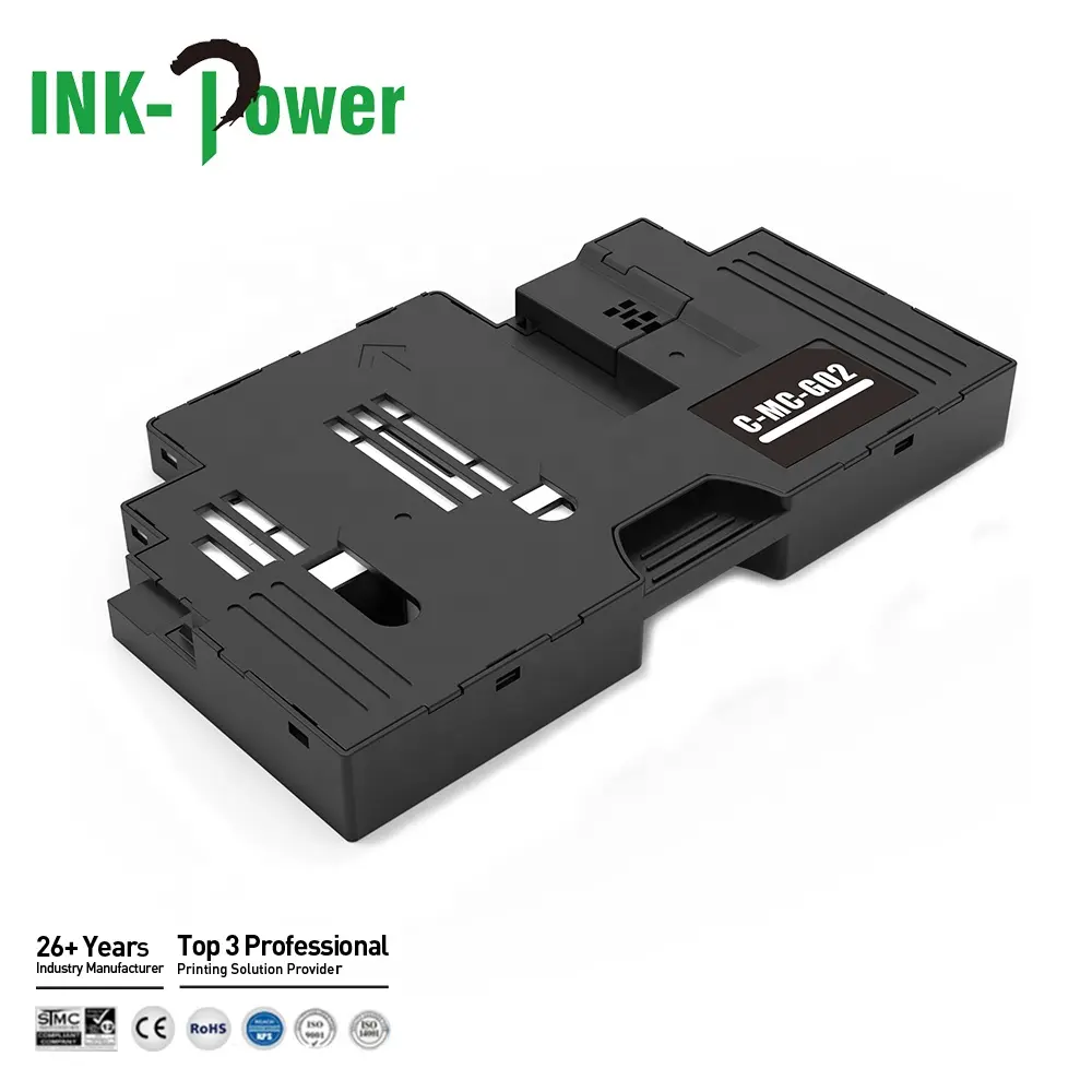 INK-POWER MC G02 MC-G02 MCG02 tangki kartrid kotak pemeliharaan bantalan tinta limbah kompatibel untuk Printer Canon MAXIFY PIXMA