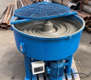 Mezcladora de mortero seco de grado industrial con capacidad de 400L, que cumple con diversas exigencias de mezcla en ingeniería y construcción. - Product Image 1