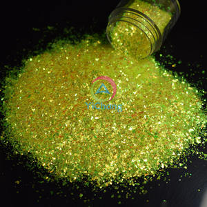 <span class=keywords><strong>Polvo</strong></span> <span class=keywords><strong>de</strong></span> <span class=keywords><strong>hadas</strong></span> iridiscente para Nail Art, copos irregulares, purpurina, Mylar, artesanías, cosméticos, vaso, venta al por mayor - Product Image 5