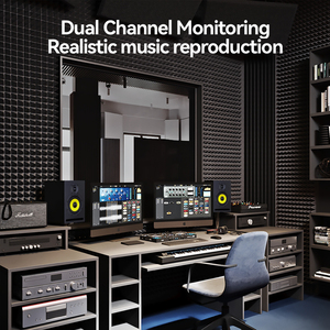 CHORDIO MA6 Altavoz Profesional Activo <span class=keywords><strong>de</strong></span> 6.5 Pulgadas, Monitor <span class=keywords><strong>de</strong></span> <span class=keywords><strong>Estudio</strong></span> <span class=keywords><strong>de</strong></span> <span class=keywords><strong>Alta</strong></span> Fidelidad para Proyectos <span class=keywords><strong>de</strong></span> Ingeniería B2B Globales - Product Image 2