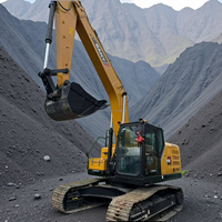 Excavadora SANY SY215C Usada con Gran Fuerza de Excavación |   Excavadora de cadenas de 21.9 toneladas con cucharón de 0.93m³ para trabajos pesados