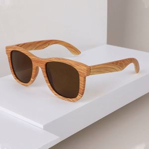Custom Wood Print <b>Frame</b> Classic Sunglasses for Promotional Gift - UV Protection, Stylish Design, Unisex Eyewear - Product Image 2