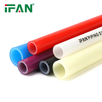 Tuyau PERT PEX IFAN à 3 couches, 5 couches, 12-63 mm, barrière à l'oxygène PEXB EVOH, pour chauffage par le sol
