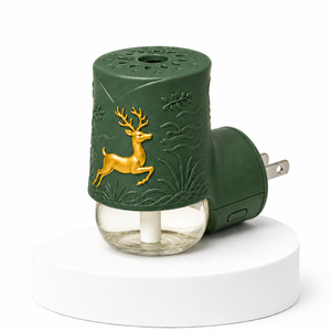 Diffuseur d'arômes vert de Noël <span class=keywords><strong>en</strong></span> gros, 21 ml, sans eau, machine à parfum, design cerf, logo personnalisé - Product Image 6