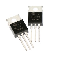 Transistor MOSFET de Potencia SMD de Canal N, 16N65, 650V, 16A