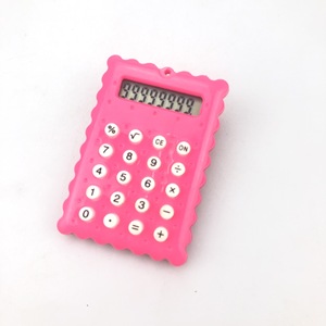 Mini Portable Calculator Macaron Color 8 Digits Student Learning Aid For Kids And Girls - Product Image 5