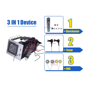 เครื่องกายภาพบำบัด 3 Techs in 1 EMS Suction Cups Electromagnetic Shockwave Therapy 448khz Indiba Tecar สำหรับบรรเทาอาการปวดและรักษาภาวะหย่อนสมรรถภาพทางเพศ - Product Image 2