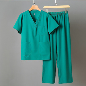 Uniformes Médicos de Alta Gama, Elásticos, con Tejido Dobby, Lavables a Mano, Unisex, Manga Larga/Corta, de Secado Rápido, para Quirófano y Estomatología - Product Image 2