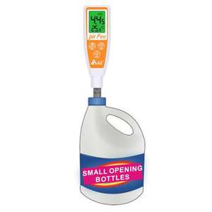 Medidor de PH de vidrio completo de tubo largo AZ8693 con sonda de <span class=keywords><strong>13</strong></span> <span class=keywords><strong>CM</strong></span> IP65 carcasa impermeable 0.01PH Resolución de potencia automática OEM personalizable - Product Image 3