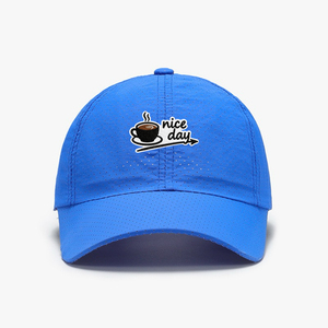 OEM Quick Dry Soft Top Baseball <b>Cap</b> for Men Women Breathable <b>Plain</b> Sun Hat Outdoor Lightweight Adjustable Casual Dad Hat - Product Image 2