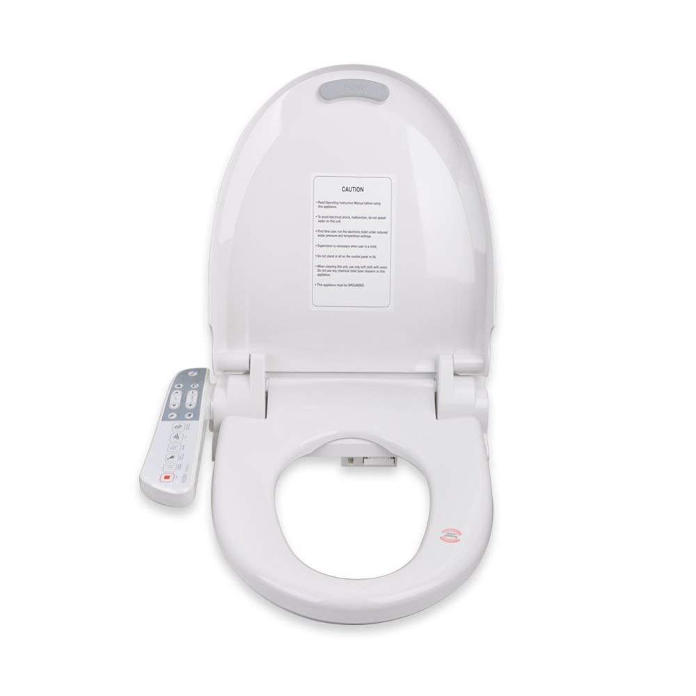 Электронная белая крышка для унитаза, умная дезодорирующая тканевая Крышка для сиденья унитаза