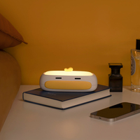 Veilleuse LED en silicone mignonne pour enfants et bébés, douce au toucher, à intensité variable, idée cadeau pour chambre d'enfant