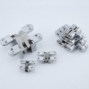 Charnières dissimulées Soss chromé satiné excellente charnière invisible pour porte en bois de cuisine pour salon bureau à domicile ou villa - Product Image 6