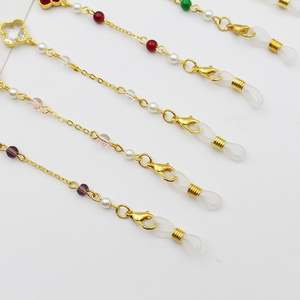 Lanière <span class=keywords><strong>de</strong></span> masquage <span class=keywords><strong>de</strong></span> visage <span class=keywords><strong>de</strong></span> style Offre Spéciale pendentif fleur en cristal <span class=keywords><strong>de</strong></span> mode chaîne <span class=keywords><strong>de</strong></span> <span class=keywords><strong>lunettes</strong></span> <span class=keywords><strong>de</strong></span> chaîne en cristal - Product Image 5