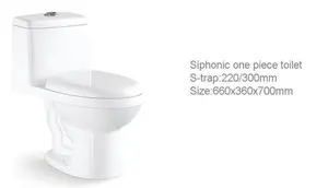 Medyag üretici sifon sıhhi tesisat WC Inodoro kayış 300mm uzatılmış tek parça çift gömme sifonik tuvalet