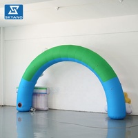 Arche gonflable personnalisée pour la publicité et la décoration d'événements, de foires et de stands de marché