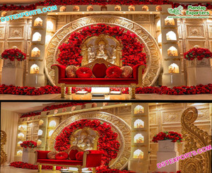 ด้านบนเอเชียจัดงานแต่งงานเวทีสีขาวเมลเบิร์นที่ดีที่สุดคาลการีตกแต่งเวทีแต่งงานอินโดตะวันตกเวทีต้อนรับงานแต่งงาน - Product Image 6