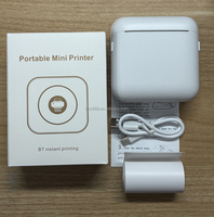 Imprimante thermique de mémo portable d'usine de 58mm avec connectivité BT Mini impression de mots d'images Taille maximale du papier 57mm en stock