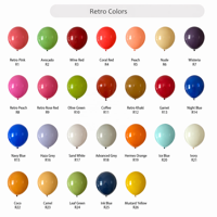Ballon en latex mat nacré de 10 pouces, 1,5 g, pas cher, pour la fête du Nouvel An, la fête prénatale, les anniversaires, les mariages, les fêtes à thème, décoration.