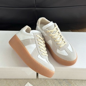 Factory Wholesale Women's Casual Walking Style Court Sneakers Luxury Fashion <b>White</b> Lightweight Spring Jogging Lace-up <b>Shoes</b> - Product Image 3