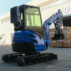 छोटे क्रॉलर खुदाई, मिनी खुदाई 2 टन, बिक्री के लिए एचजी 20 मिनी खुदाई, मिनी खुदाई करने वाला कैब, कुबोटा इंजन खुदाई - Product Image 5