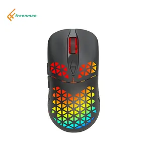 Лучшие продажи 2024 высокого качества с 7 RGB беспроводное видение DPI до 7200 игровая мышь