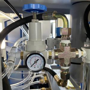 Kolay kullanım yarı otomatik 2 boşluk maden suyu plastik saklama kutusu pet üfleme makinesi - Product Image 4