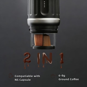 Machine à <span class=keywords><strong>expresso</strong></span> portable à piles, appareil à café compact à capsules - Product Image 3