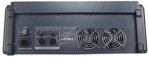 LAIKESI Console de mixage audio MP3 professionnelle avec 2 groupes de contrôle DJ, <span class=keywords><strong>amplificateur</strong></span> métallique 8 canaux, rouge + noir, 16 effets DSP - Product Image 4