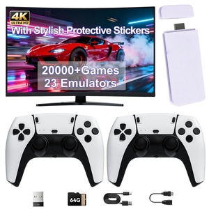Console de jeu TV sans fil Yuou Y-1213-35 2,4 GHz avec 20000-30000 jeux intégrés, mémoire 16 Go, extension TF jusqu'à 64 Go pour PS1/SNES - Product Image 1